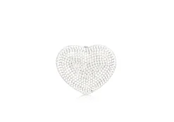 Mini Heart Silver*Judith Leiber Hot