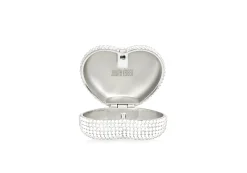 Mini Heart Silver*Judith Leiber Hot