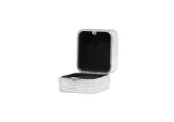 Miniature Box Say Yes Silver*Judith Leiber New