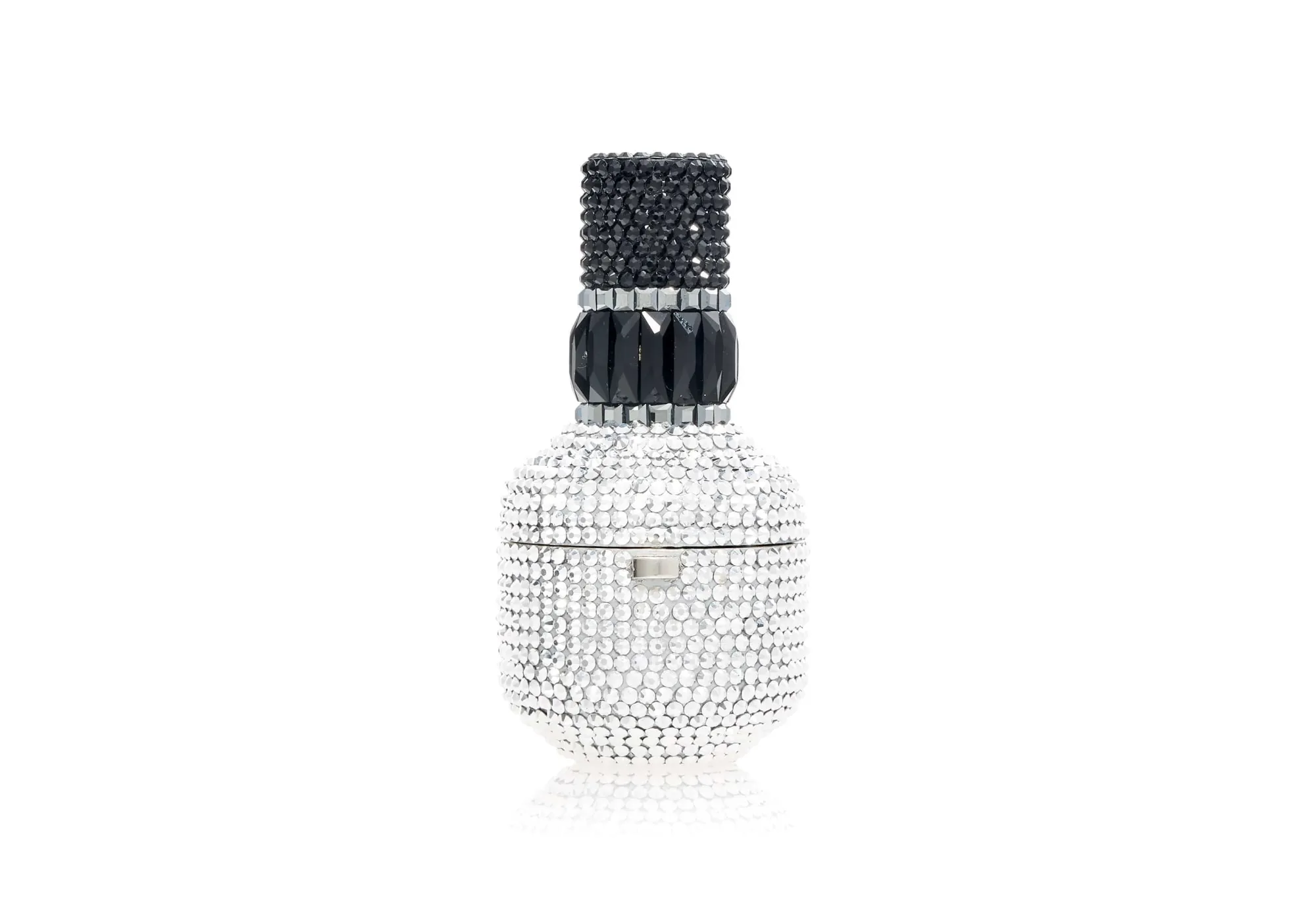 Nail Polish Pillbox Chrome*Judith Leiber Outlet