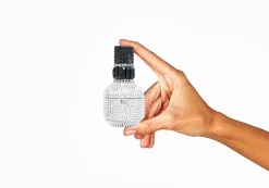 Nail Polish Pillbox Chrome*Judith Leiber Outlet