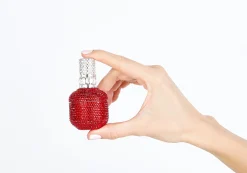 Nail Polish Pillbox Really Red*Judith Leiber New