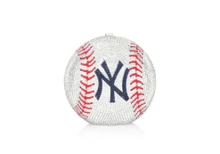 New York Yankees™ Baseball Clutch*Judith Leiber Clearance