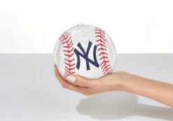 New York Yankees™ Baseball Clutch*Judith Leiber Clearance