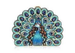 Peacock Peek-a-Boo*Judith Leiber Sale