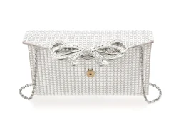 Pearl Bow Envelope*Judith Leiber Best