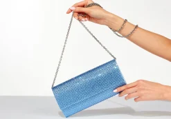 Perry Crystal Blue*Judith Leiber Discount