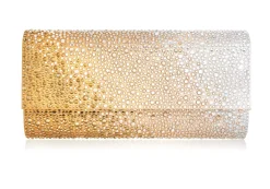 Perry Crystal Caviar Gradient Golden*Judith Leiber Discount