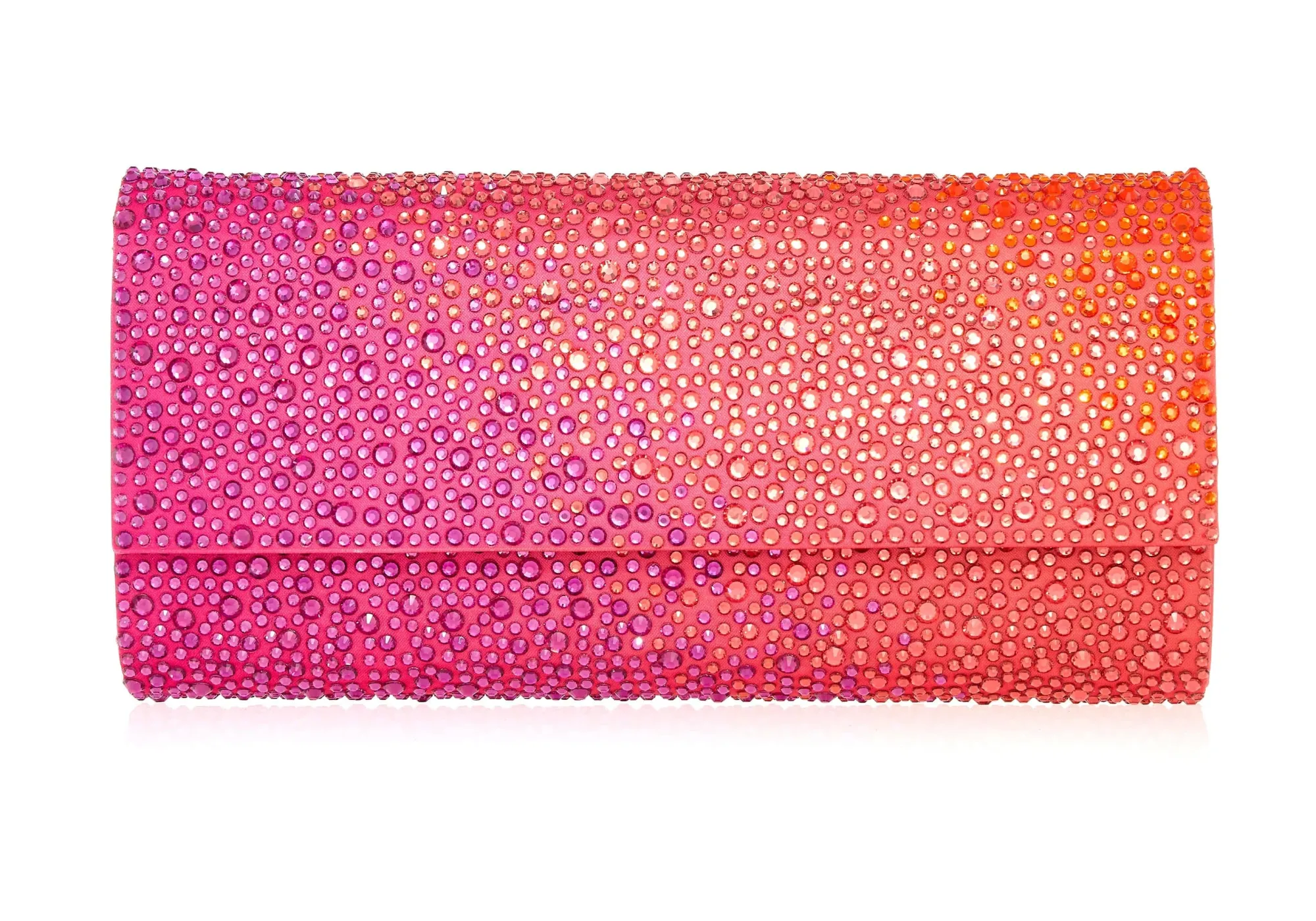 Perry Crystal Caviar Gradient Flame*Judith Leiber Best