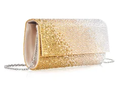 Perry Crystal Caviar Gradient Golden*Judith Leiber Discount