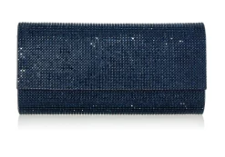 Perry Crystal Navy*Judith Leiber Fashion