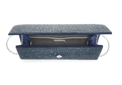 Perry Crystal Navy*Judith Leiber Fashion