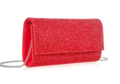 Perry Crystal Red Clutch*Judith Leiber Discount