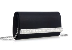 Perry Satin Black*Judith Leiber Outlet