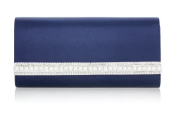 Perry Satin Navy*Judith Leiber Fashion