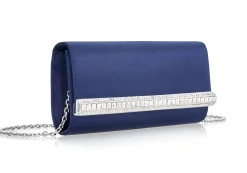 Perry Satin Navy*Judith Leiber Fashion