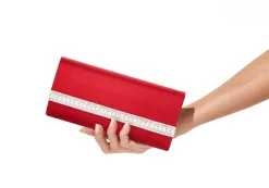 Perry Satin Red*Judith Leiber Discount