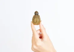 Pineapple Pillbox Golden*Judith Leiber Hot