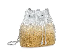 Piper Bucket Caviar Gradient Golden*Judith Leiber Fashion