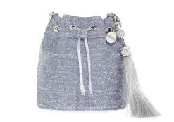 Piper Sparkle Denim Sky Blue*Judith Leiber New
