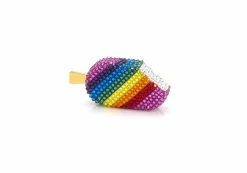 Popsicle Pillbox Rainbow*Judith Leiber New