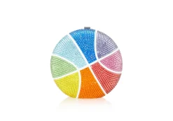 Rainbow Basketball*Judith Leiber New