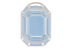 Ring Emerald Cut Blue*Judith Leiber Sale