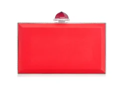 Skylar Satin Crimson*Judith Leiber Hot