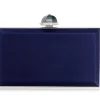 Skylar Satin Navy*Judith Leiber Sale