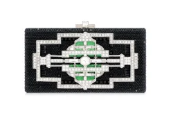 Sleek Rectangle Lillian Black*Judith Leiber New