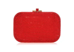 Slide Lock Red*Judith Leiber Outlet