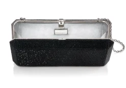 Slim Rectangle Black*Judith Leiber Outlet