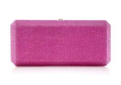 Slim Rectangle Fuchsia*Judith Leiber Fashion