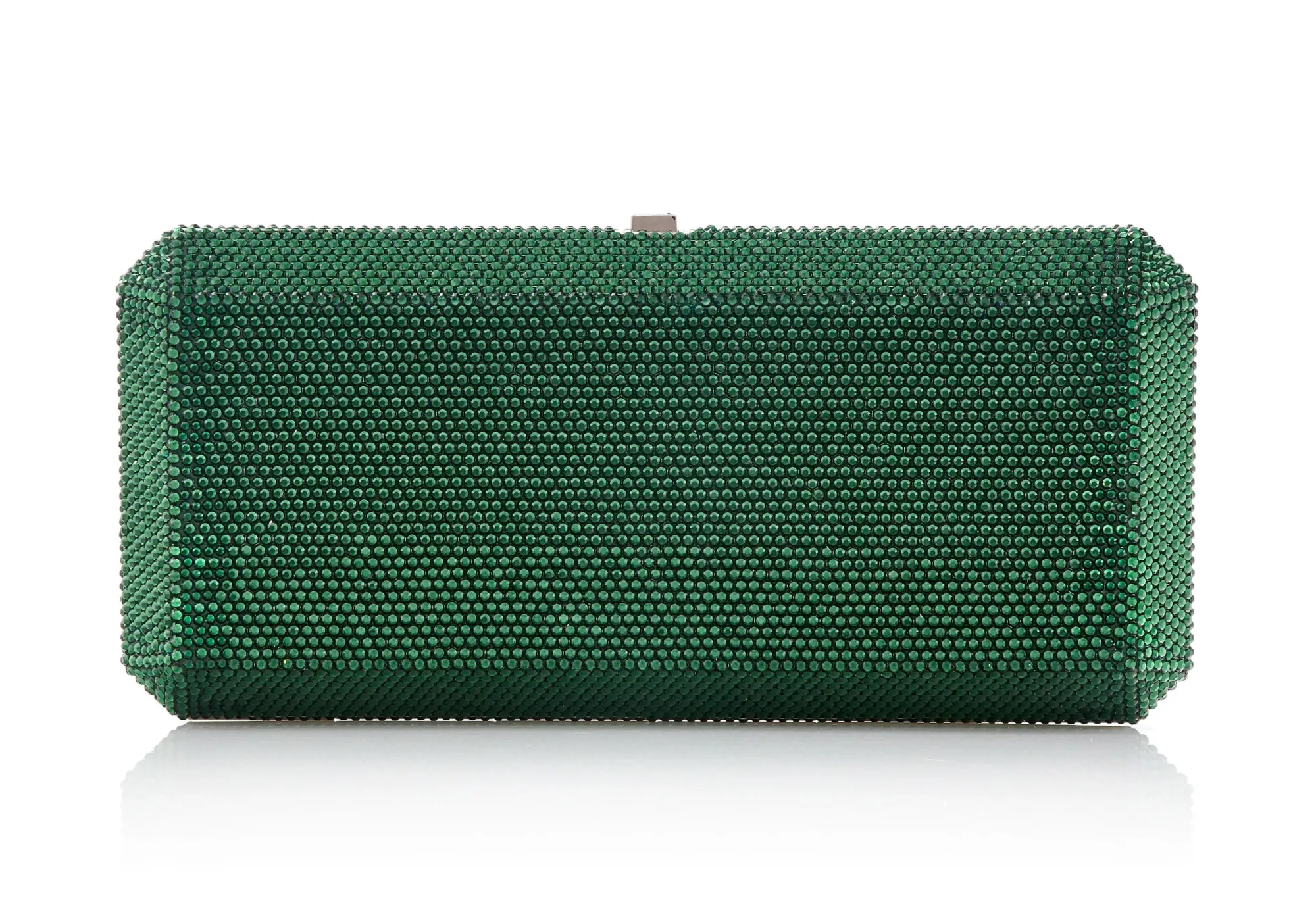 Slim Rectangle Green*Judith Leiber Outlet