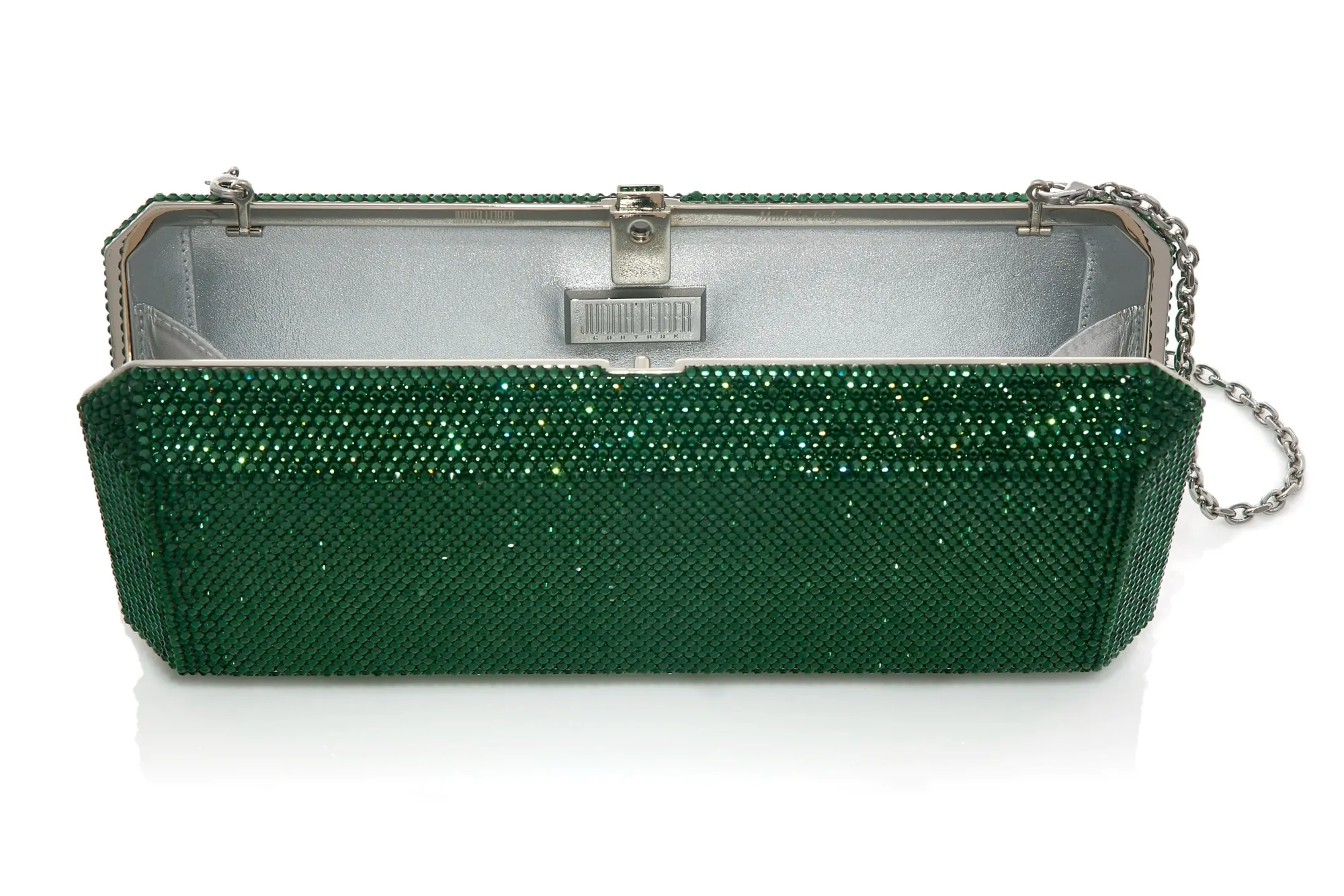 Slim Rectangle Green*Judith Leiber Outlet