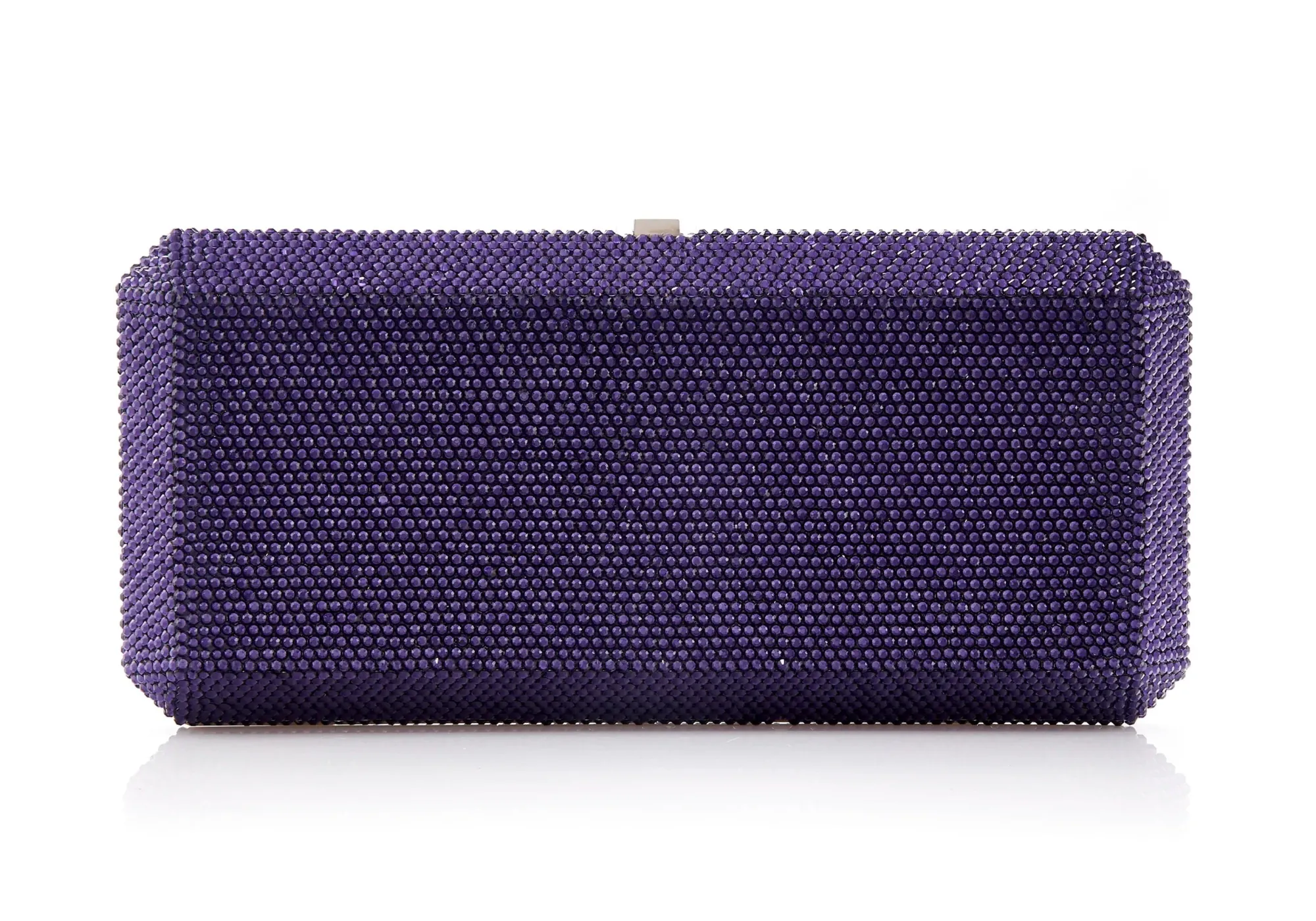 Slim Rectangle Purple*Judith Leiber Clearance
