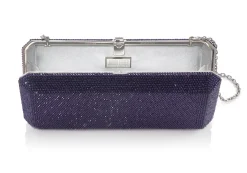 Slim Rectangle Purple*Judith Leiber Clearance