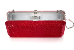 Slim Rectangle Red*Judith Leiber Fashion