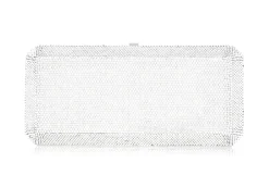 Slim Rectangle Silver*Judith Leiber Hot