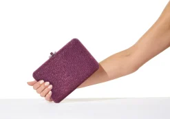 Slim Slide Amethyst*Judith Leiber New