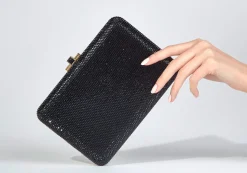 Slim Slide Black*Judith Leiber Hot