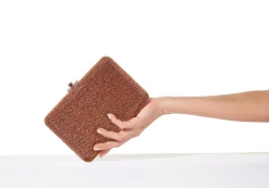 Slim Slide Brown*Judith Leiber Fashion