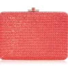 Slim Slide Coral*Judith Leiber New