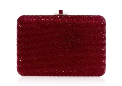 Slim Slide Crimson*Judith Leiber Best