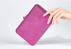 Slim Slide Fuchsia*Judith Leiber Clearance