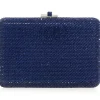 Slim Slide Navy*Judith Leiber Hot