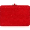 Slim Slide Red*Judith Leiber Hot