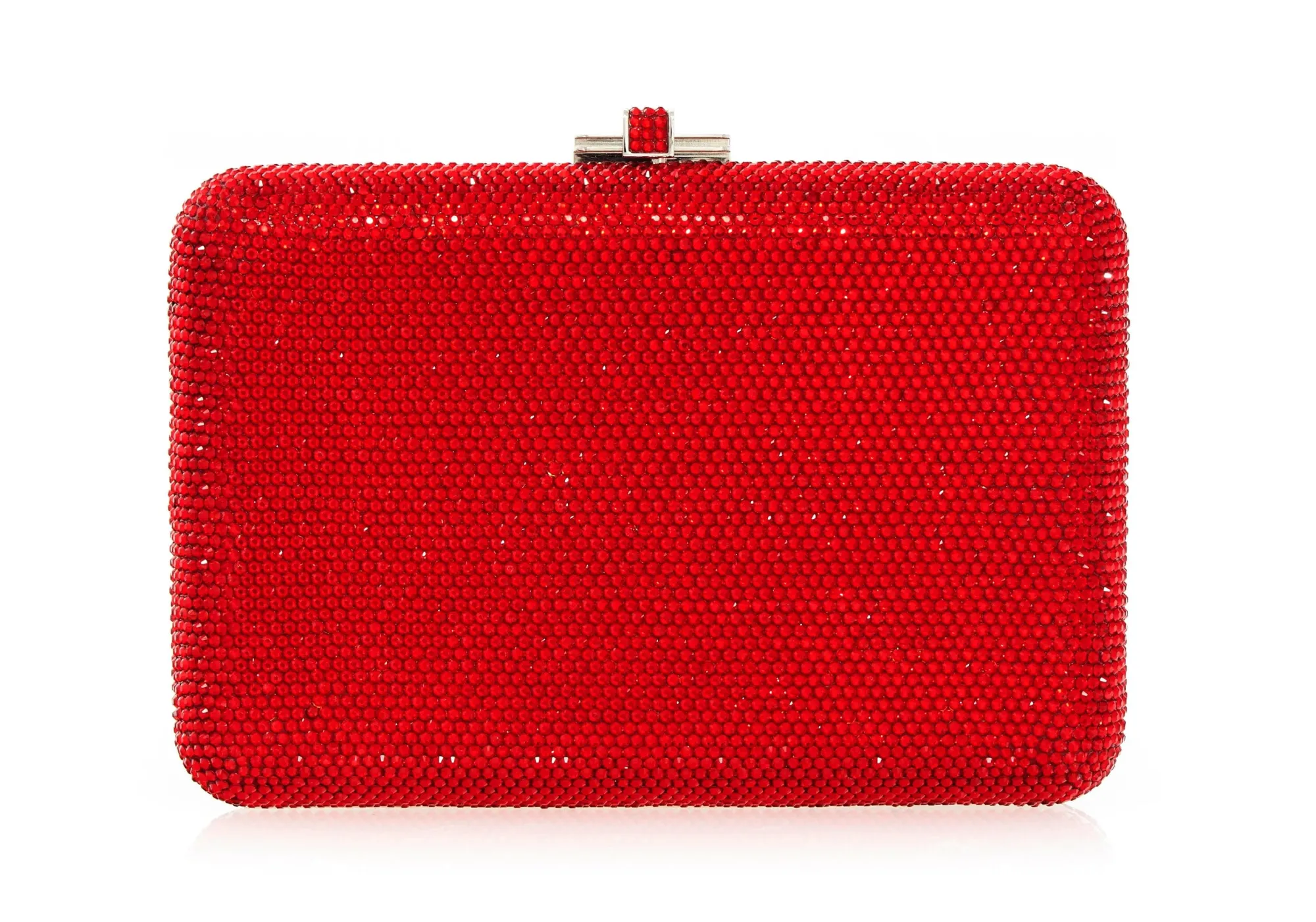Slim Slide Red*Judith Leiber Hot