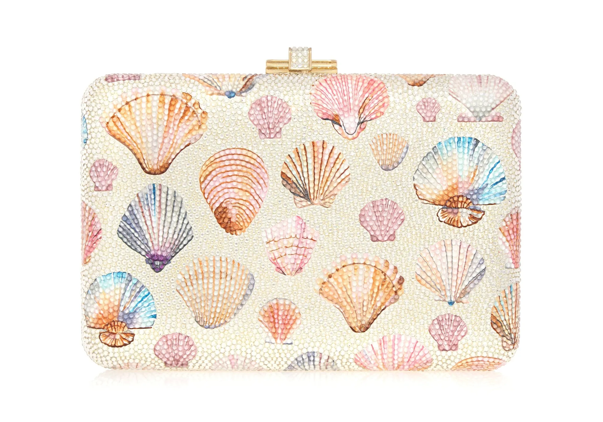 Slim Slide Shell Beachcomber*Judith Leiber Sale