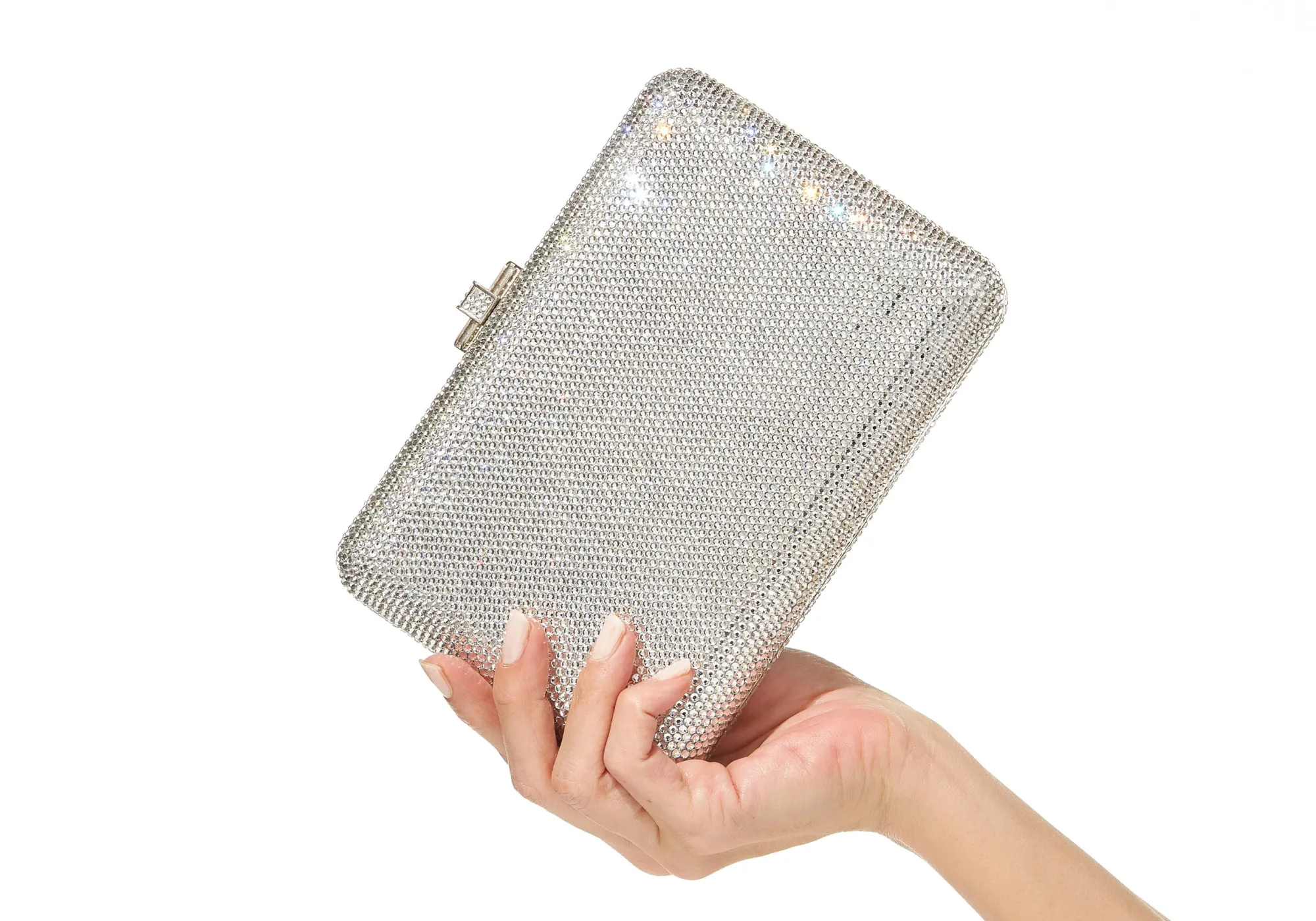 Slim Slide Silver*Judith Leiber Discount